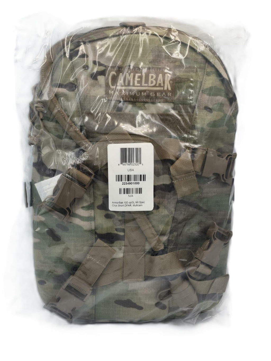 CamelBak Maximum Gear ArmorBak Military Spec Crux Short DFAR, Multicam - Pick 799