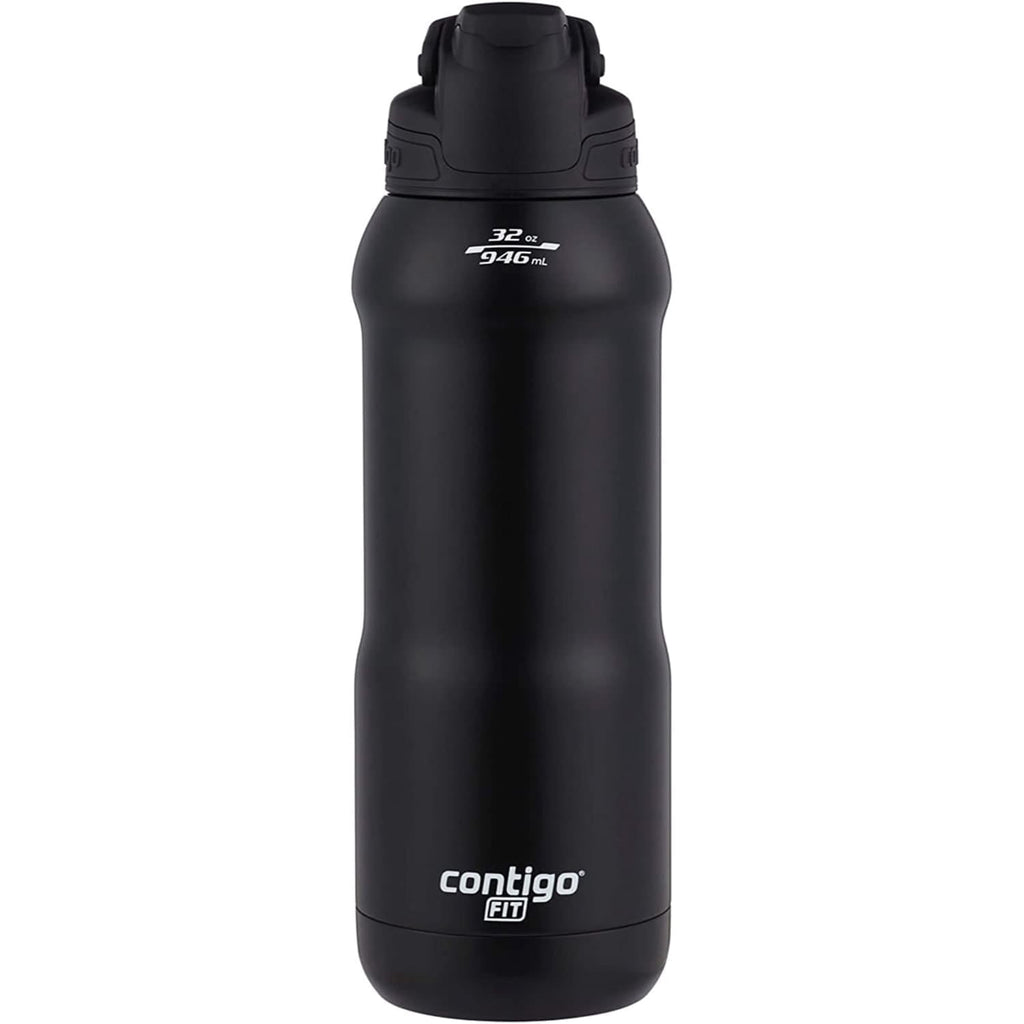 Contigo Fit Stainless Steel AUTOSPOUT Water Bottle with Straw, Blue Amp, 32 fl oz. - Pick 547