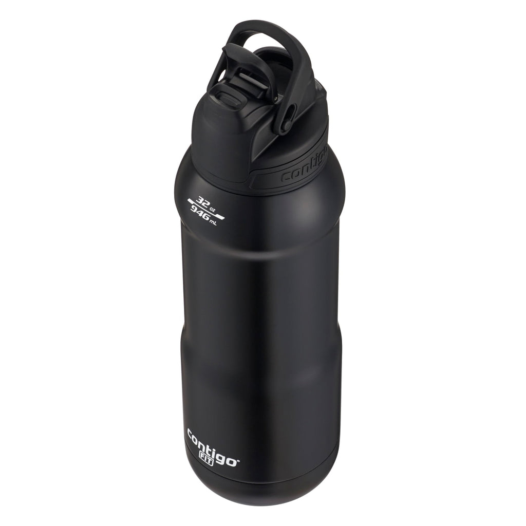 Contigo Fit Stainless Steel AUTOSPOUT Water Bottle with Straw, Blue Amp, 32 fl oz. - Pick 547