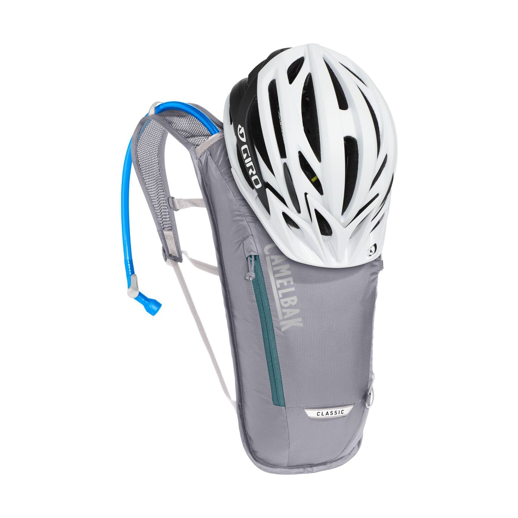 CamelBak Classic 70oz Light Bike Hydration Pack, Gunmetal/Hydro - Pick 555