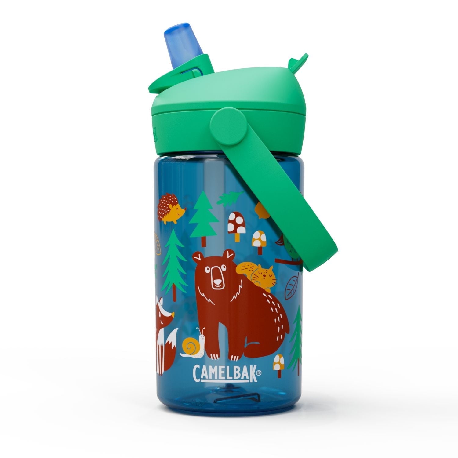 Camelbak Thrive™ Flip Straw Kids 14oz Bottle, Friendly Forest - Pick 129