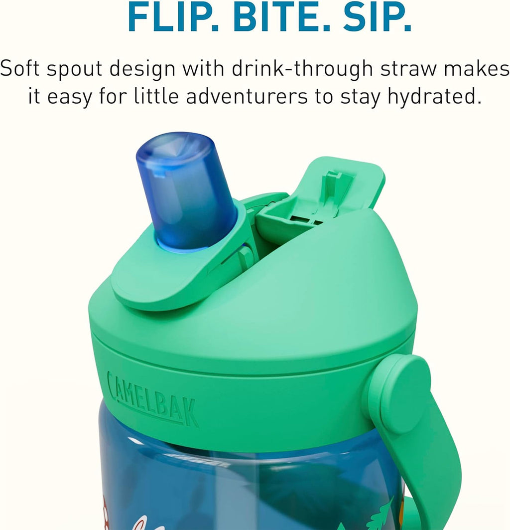 Camelbak Thrive™ Flip Straw Kids 14oz Bottle, Friendly Forest - Pick 129