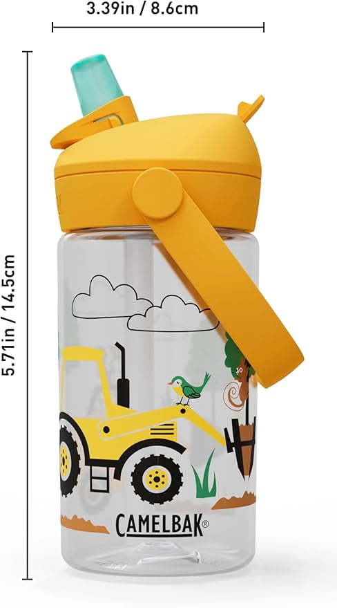 Camelbak Thrive™ Flip Straw Kids 14oz Bottle, Friendly Forest - Pick 129