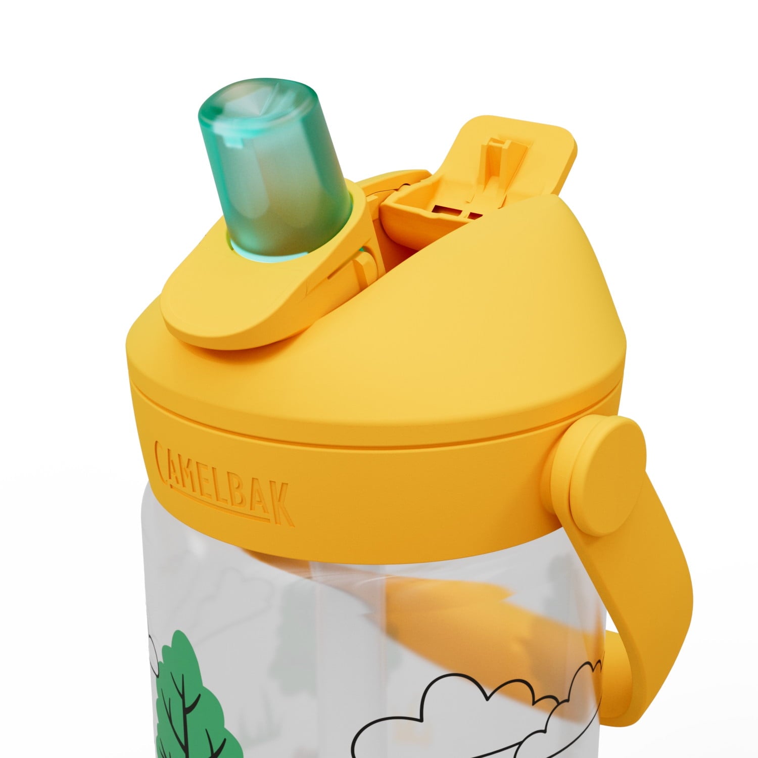 Camelbak Thrive™ Flip Straw Kids 14oz Bottle, Friendly Forest - Pick 129