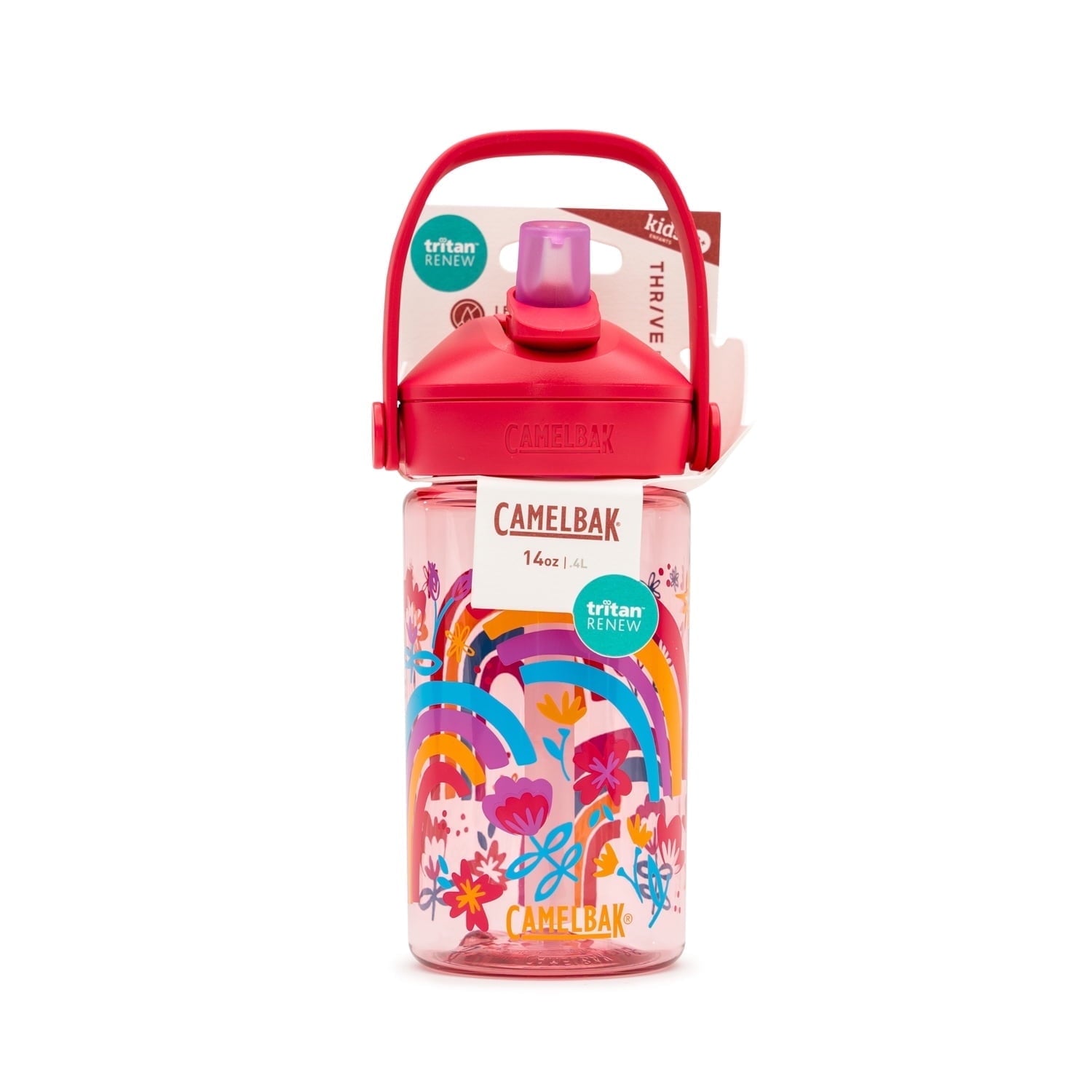Camelbak Thrive™ Flip Straw Kids 14oz Bottle, Friendly Forest - Pick 129