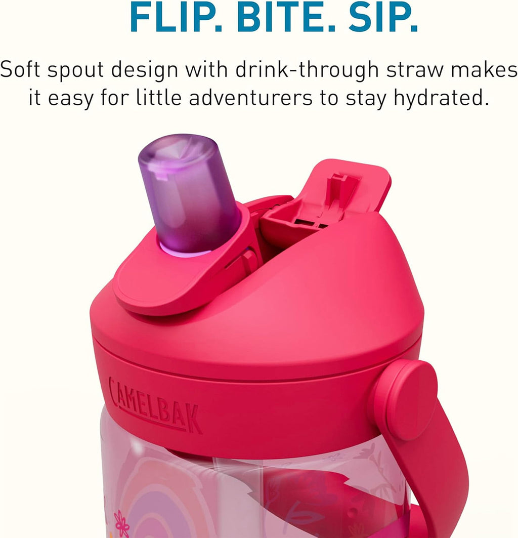 Camelbak Thrive™ Flip Straw Kids 14oz Bottle, Friendly Forest - Pick 129