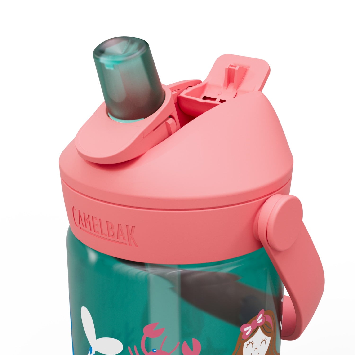 Camelbak Thrive™ Flip Straw Kids 14oz Bottle, Friendly Forest - Pick 129