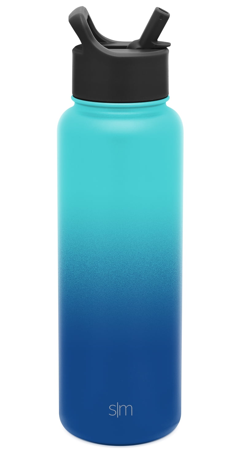 Simple Modern Summit Water Bottle Straw Lid Vacuum Insulated Stainless Steel Bottle | 18 fl oz - Pick 325