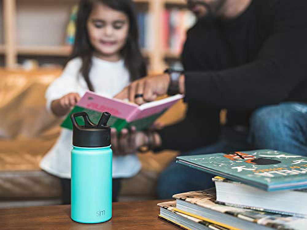 Simple Modern Summit Water Bottle Straw Lid Vacuum Insulated Stainless Steel Bottle | 18 fl oz - Pick 325