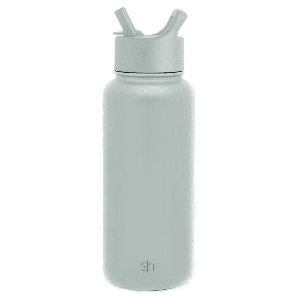 Simple Modern Summit 32oz Stainless Steel Water Bottle with Straw Lid Seaglass Sage - Pick 935