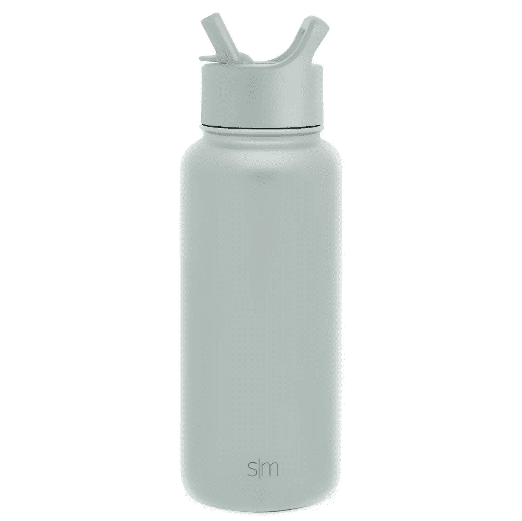 Simple Modern Summit 32oz Stainless Steel Water Bottle with Straw Lid Seaglass Sage - Pick 935