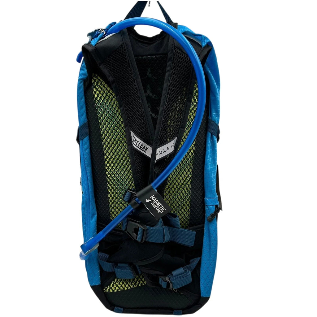 CAMELBAK M.U.L.E Pro 14L Bike Hydration Backpack 100 oz, Ibiza Blue/Orange - Pick 240