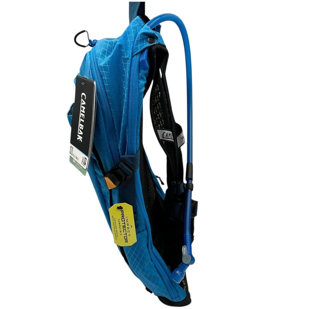 CAMELBAK M.U.L.E Pro 14L Bike Hydration Backpack 100 oz, Ibiza Blue/Orange - Pick 240