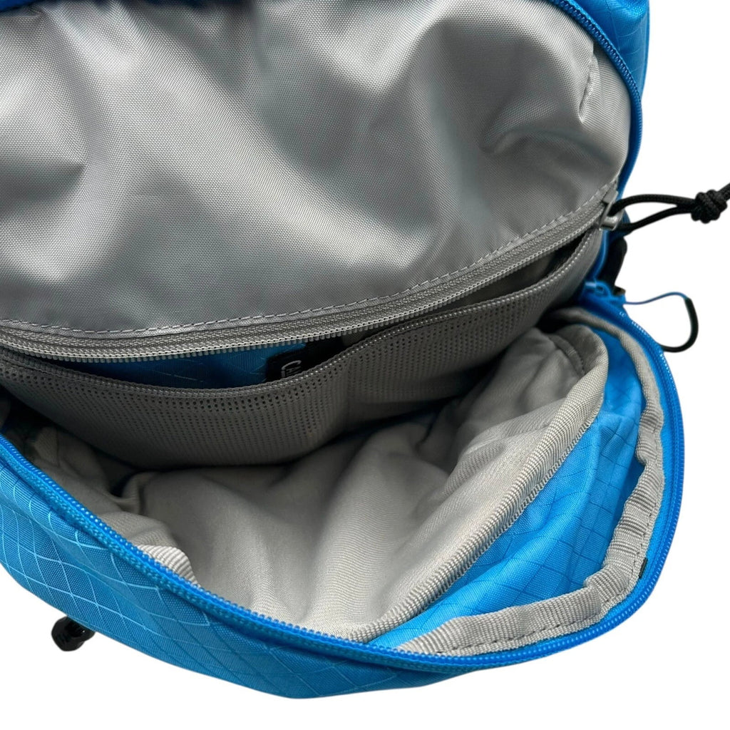 CAMELBAK M.U.L.E Pro 14L Bike Hydration Backpack 100 oz, Ibiza Blue/Orange - Pick 240