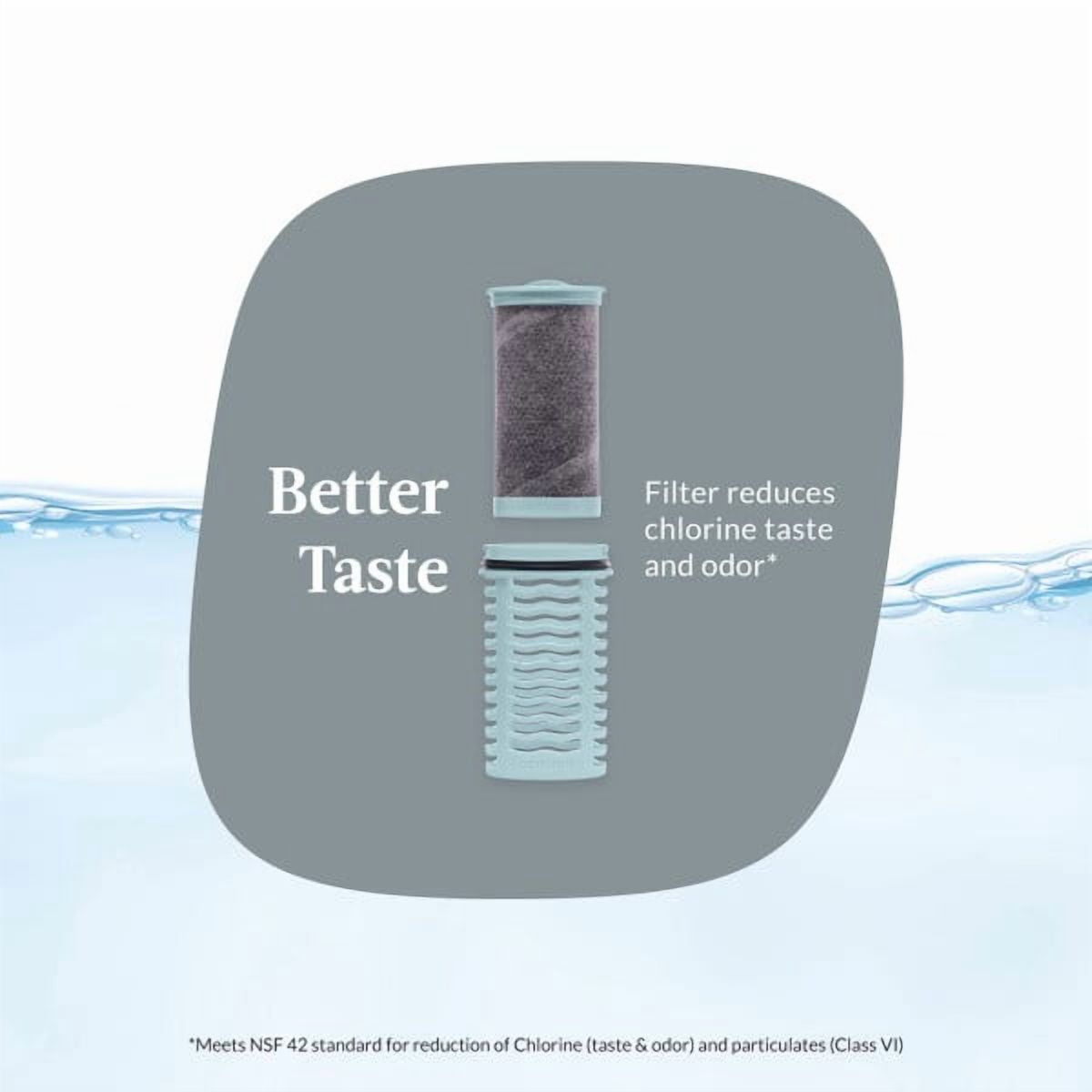Contigo Clybourn Chill Stainless Steel FreeFlow Filter Water Bottle with AUTOSEAL, 24oz Salt - Pick 256
