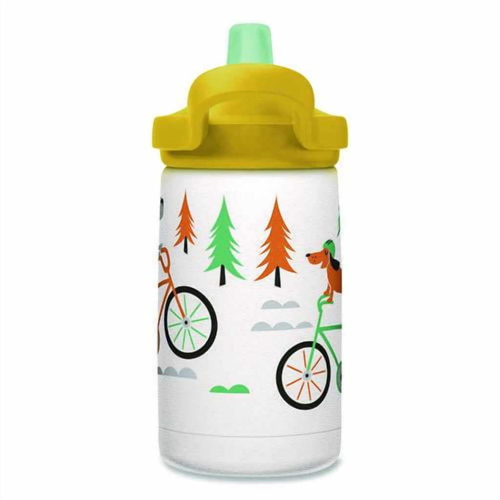 CamelBak Eddy+ Kids - Water bottle - Size 4.25 in x 2.91 in - Height 6.5 in - 12 fl.oz - biking dogs - Pick 382