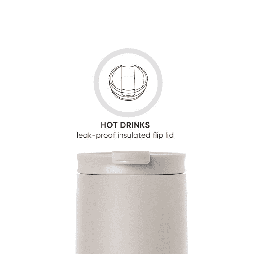 Simple Modern 16 fl oz Insulated Stainless Steel Voyager Coffee Tumbler with Insulated Flip Lid - Pick 503