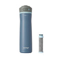 Contigo 24 oz. Wells Chill Stainless Steel Filter Bottle w/ Filters - Dark Ice - Pick 260