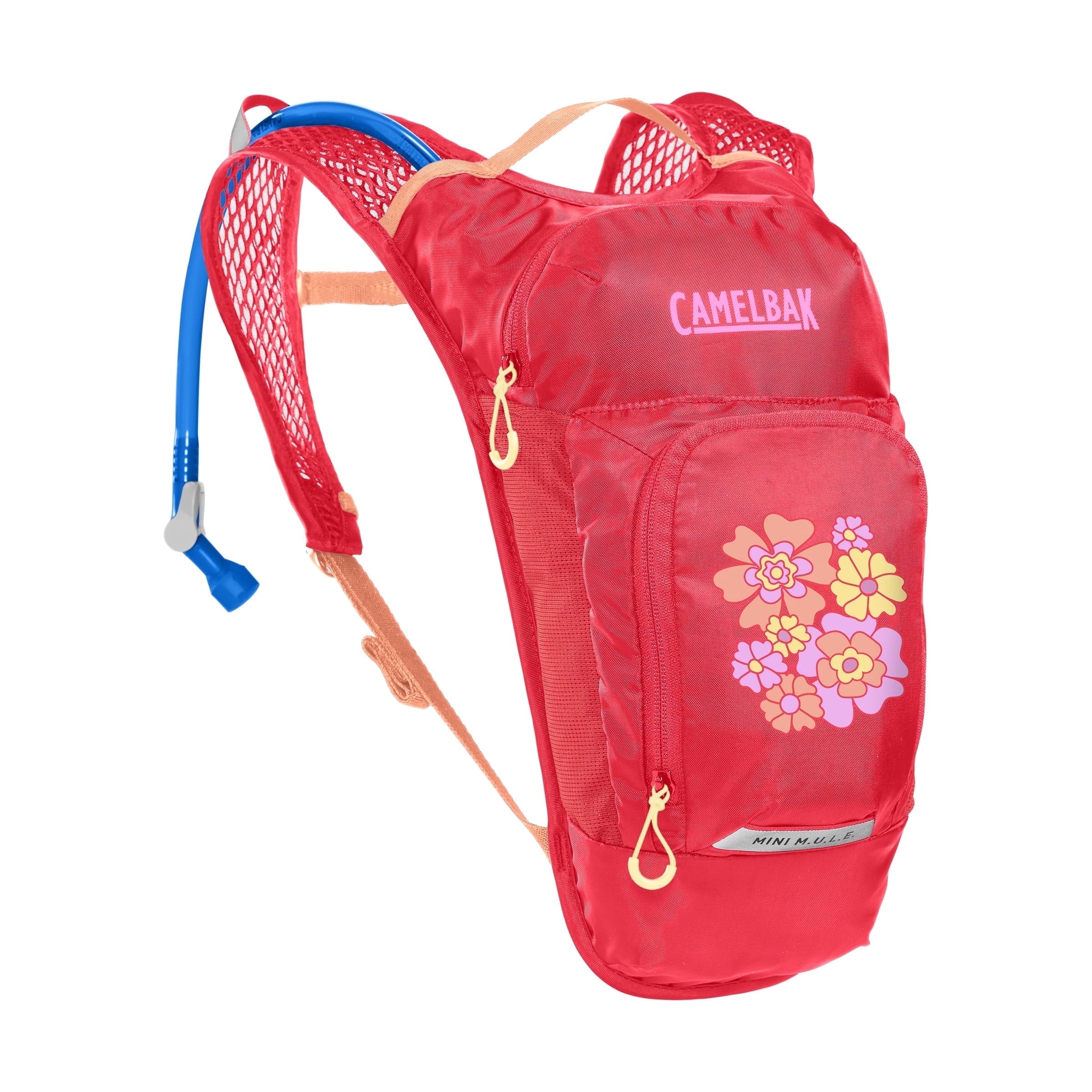 Camelbak Kid's Mini Mule.® 50oz Hydration Pack, Pink/Flowers - Pick 540