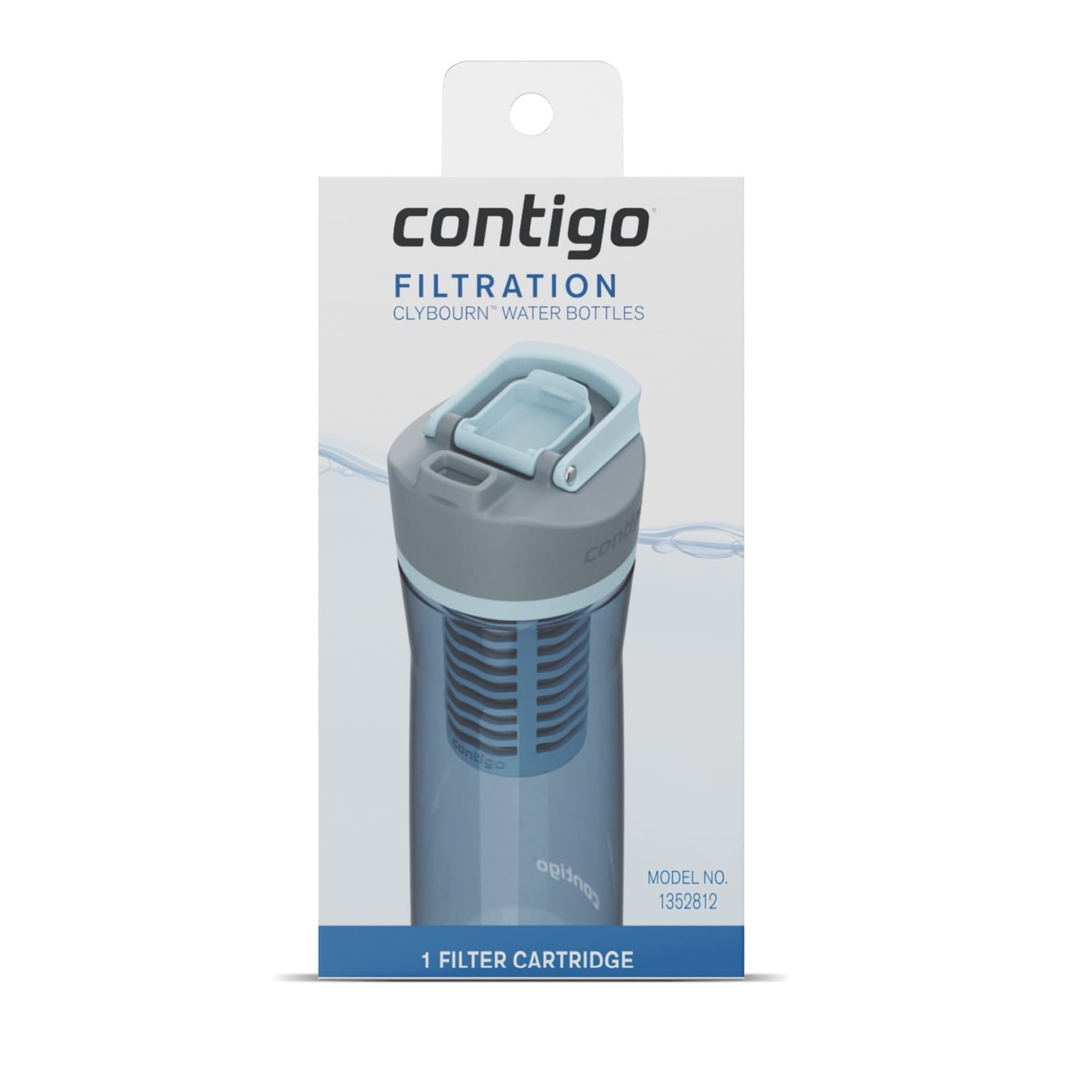 Contigo Clybourn FreeFlow Filter Water Bottle Replacement Filter, 1 Count - Pick 297