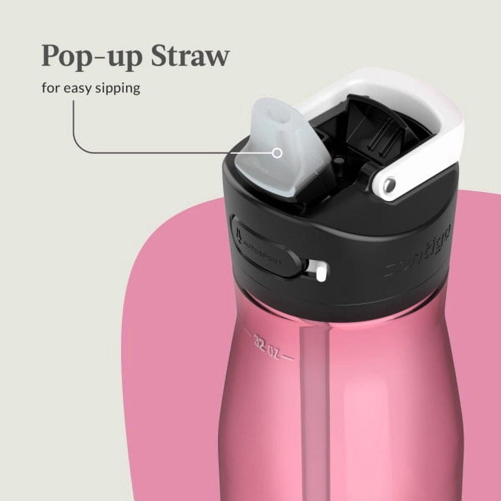 Contigo Ashland 2.0 32 oz Licorice BPA Free Water Bottle - Pick 588
