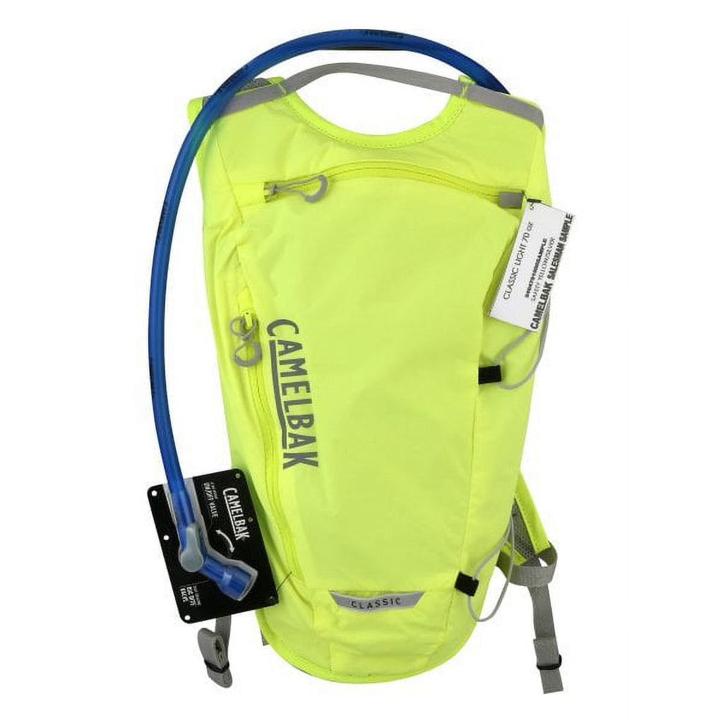 Camelbak Classic Light Hydration Pack Bag Inc Reservior Yellow/Silver 70oz - Pick 631