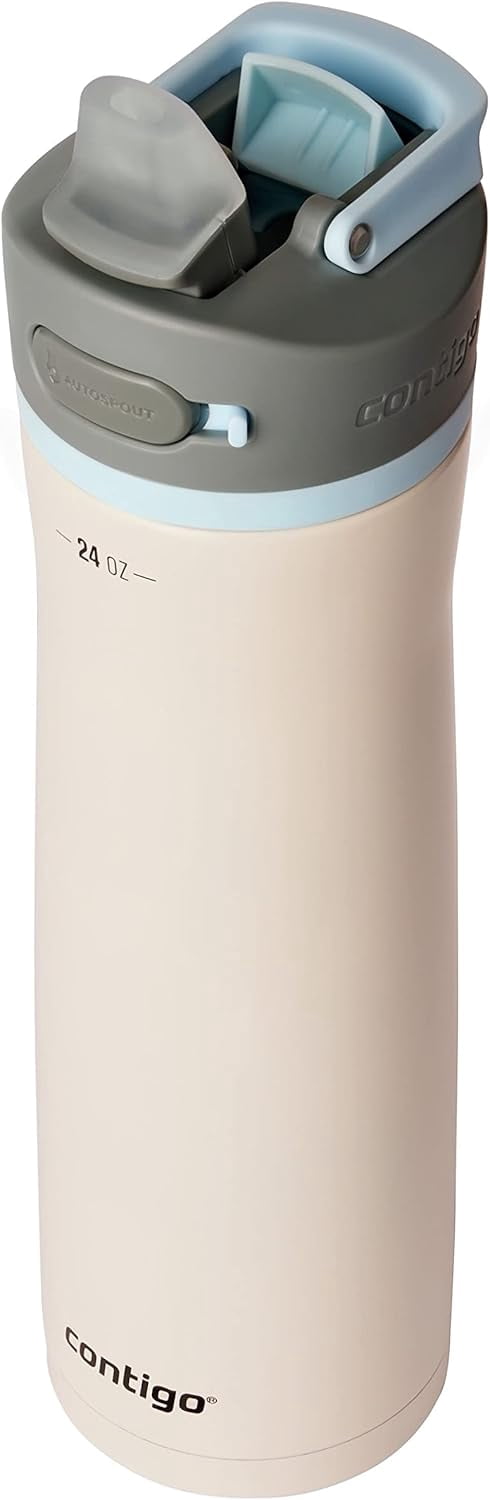 Contigo 24 oz. Wells Chill Stainless Steel Filter Water Bottle - Salt - Pick 650