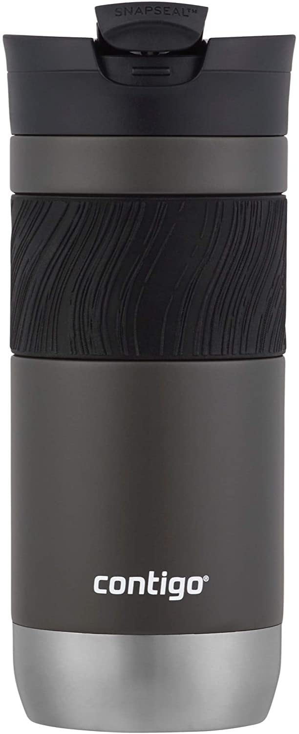 Contigo Byron 2.0 Stainless Steel Travel Mug with SNAPSEAL Lid and Grip, 20 oz, Sake &amp; Blue Corn, 2-Pack - Pick 116