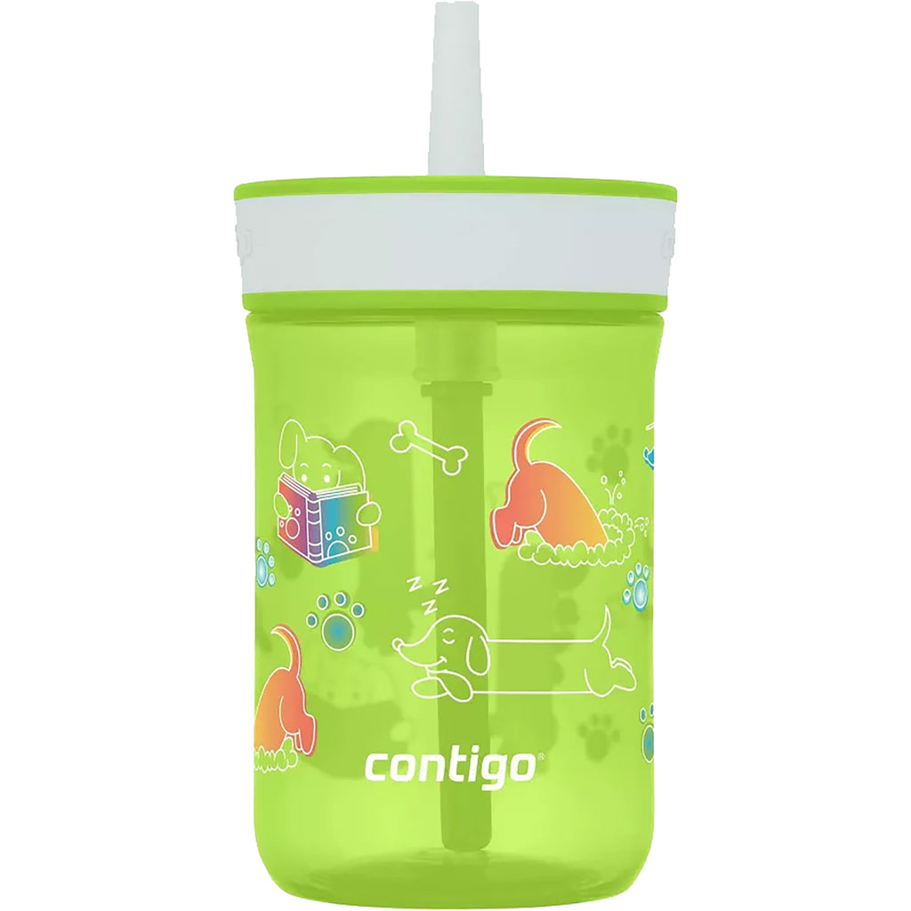 Contigo Kid's 14 oz. Leighton Tumbler with Straw - Juniper/Blue Forest - Pick 605