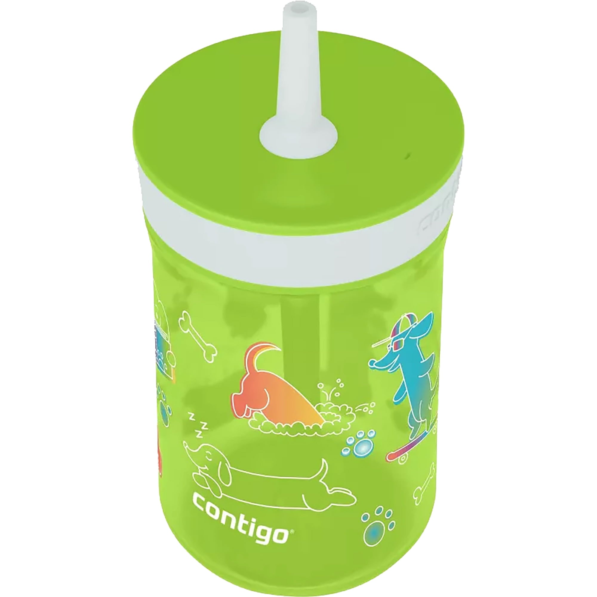 Contigo Kid's 14 oz. Leighton Tumbler with Straw - Juniper/Blue Forest - Pick 605