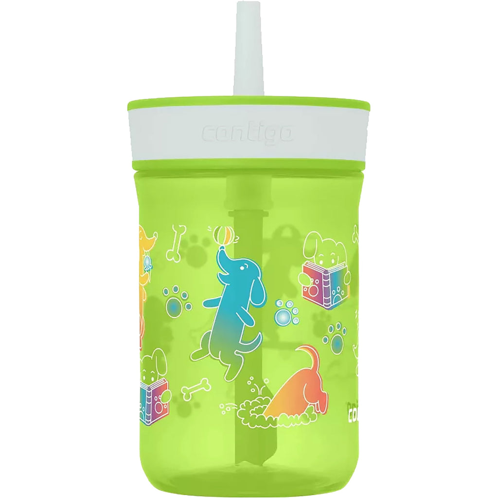 Contigo Kid's 14 oz. Leighton Tumbler with Straw - Juniper/Blue Forest - Pick 605