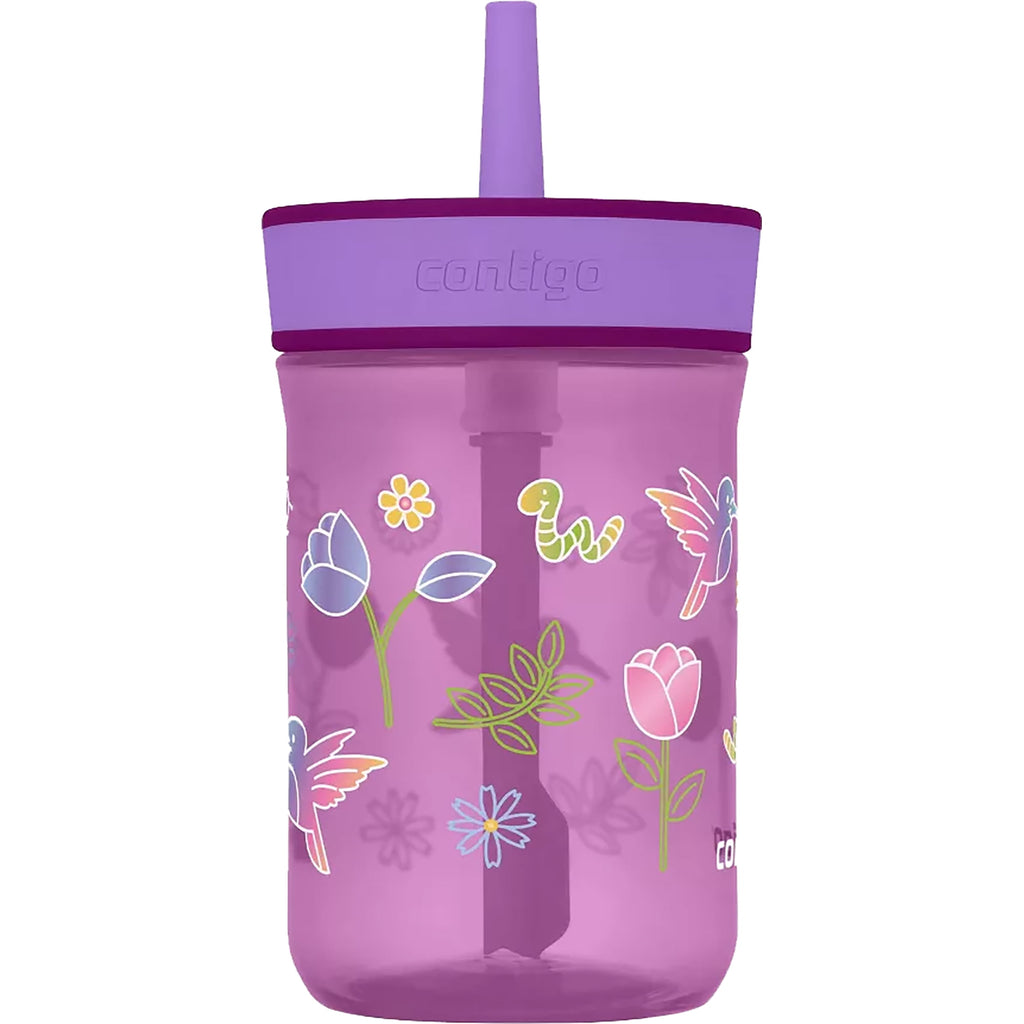 Contigo Kid's 14 oz. Leighton Tumbler with Straw - Juniper/Blue Forest - Pick 605