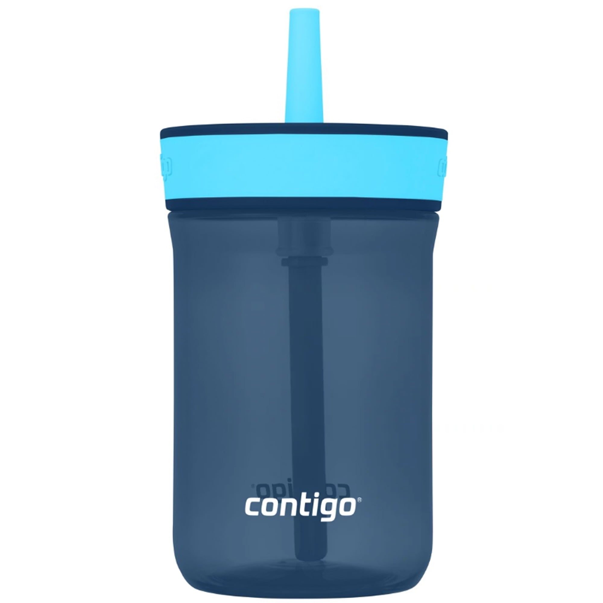 Contigo Kid's 14 oz. Leighton Tumbler with Straw - Juniper/Blue Forest - Pick 605