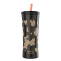 Contigo 20oz Shake &amp; Go Tumbler, Plastic with Straw, Licorice Cowhide Couture - Pick 787