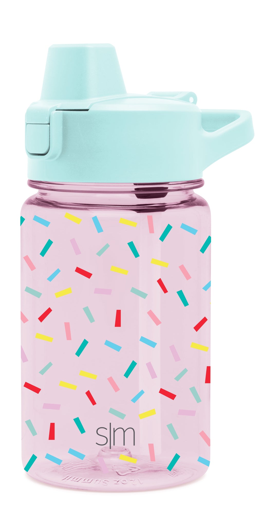 Simple Modern 12 fl oz Reusable Tritan Summit Water Bottle with Silicone Straw Lid | Birthday Cake - Pick 537
