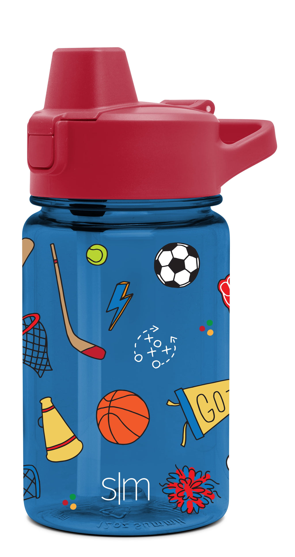 Simple Modern 12 fl oz Reusable Tritan Summit Water Bottle with Silicone Straw Lid | Birthday Cake - Pick 537