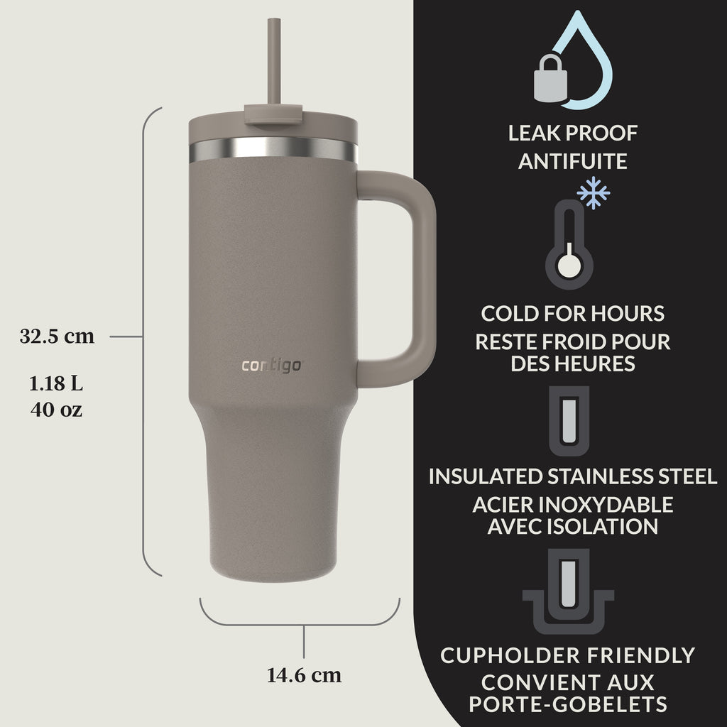 Contigo Streeterville Tumbler 40oz Inky Cap - Pick 695