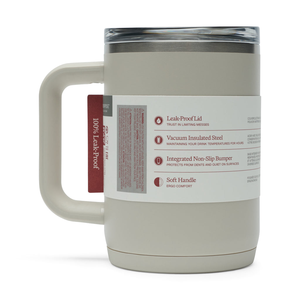 CamelBak Thrive 16oz Stainless Steel Leak-Proof Mug, Stone - Pick 670