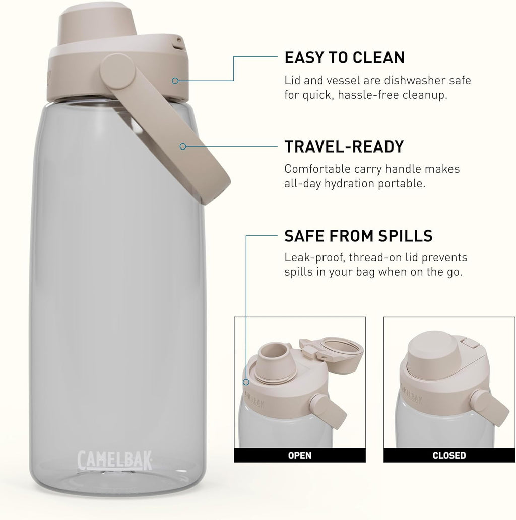 Camelbak Thrive Chug Water Bottle 32oz, Charcoal - Pick 381