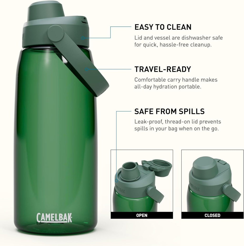 Camelbak Thrive Chug Water Bottle 32oz, Charcoal - Pick 381