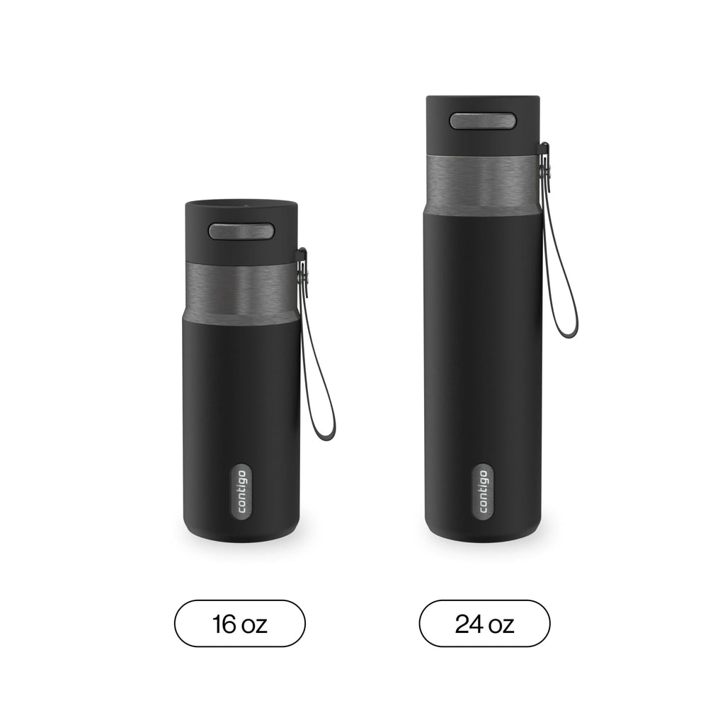 Contigo AutoSeal 16 oz Leakproof Water Bottle with Carrying Strap - Pick 561