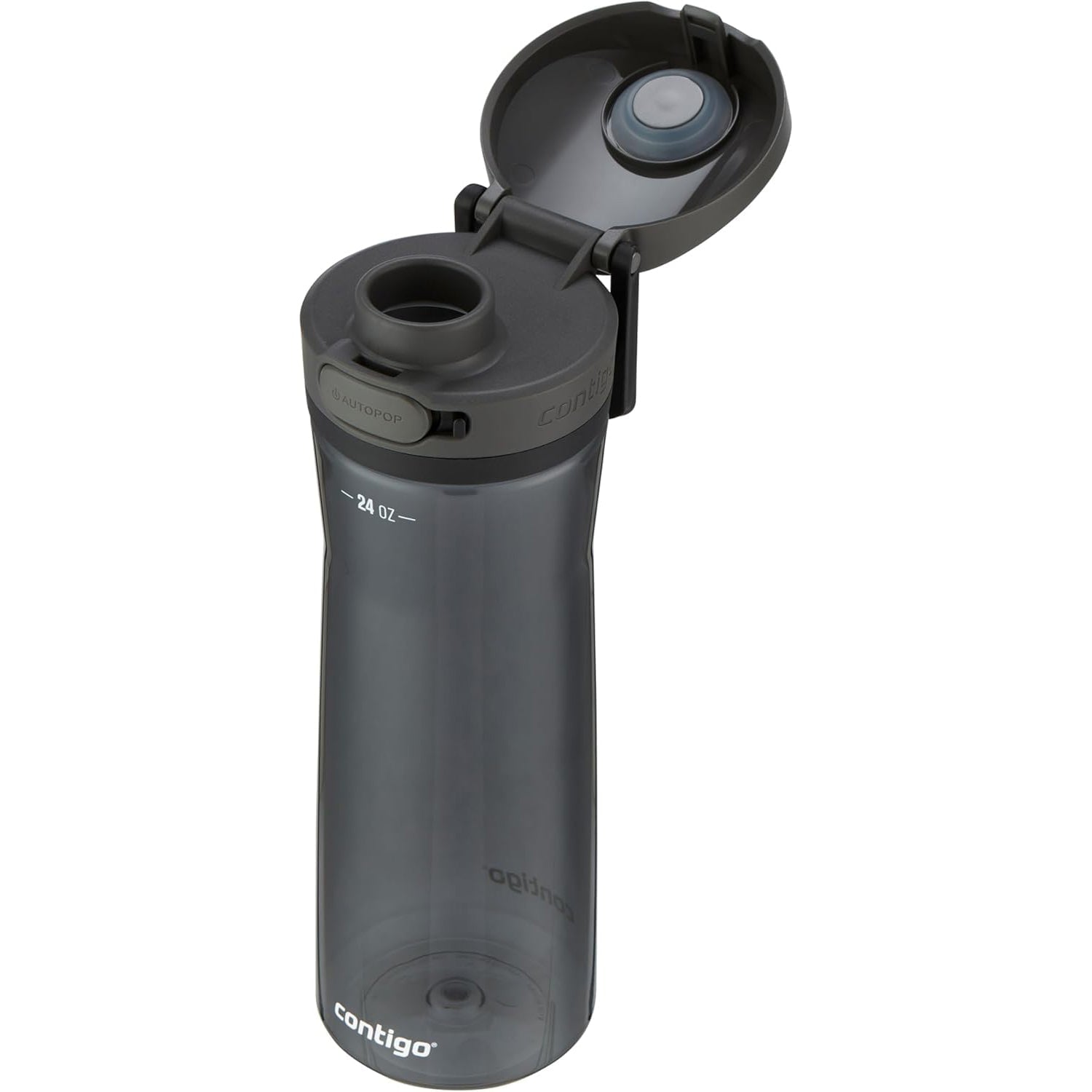 Contigo - Water Bottle with Leak-Proof and Locking Lid, BPA Free, 709ml Capacity, Black - Pick 801
