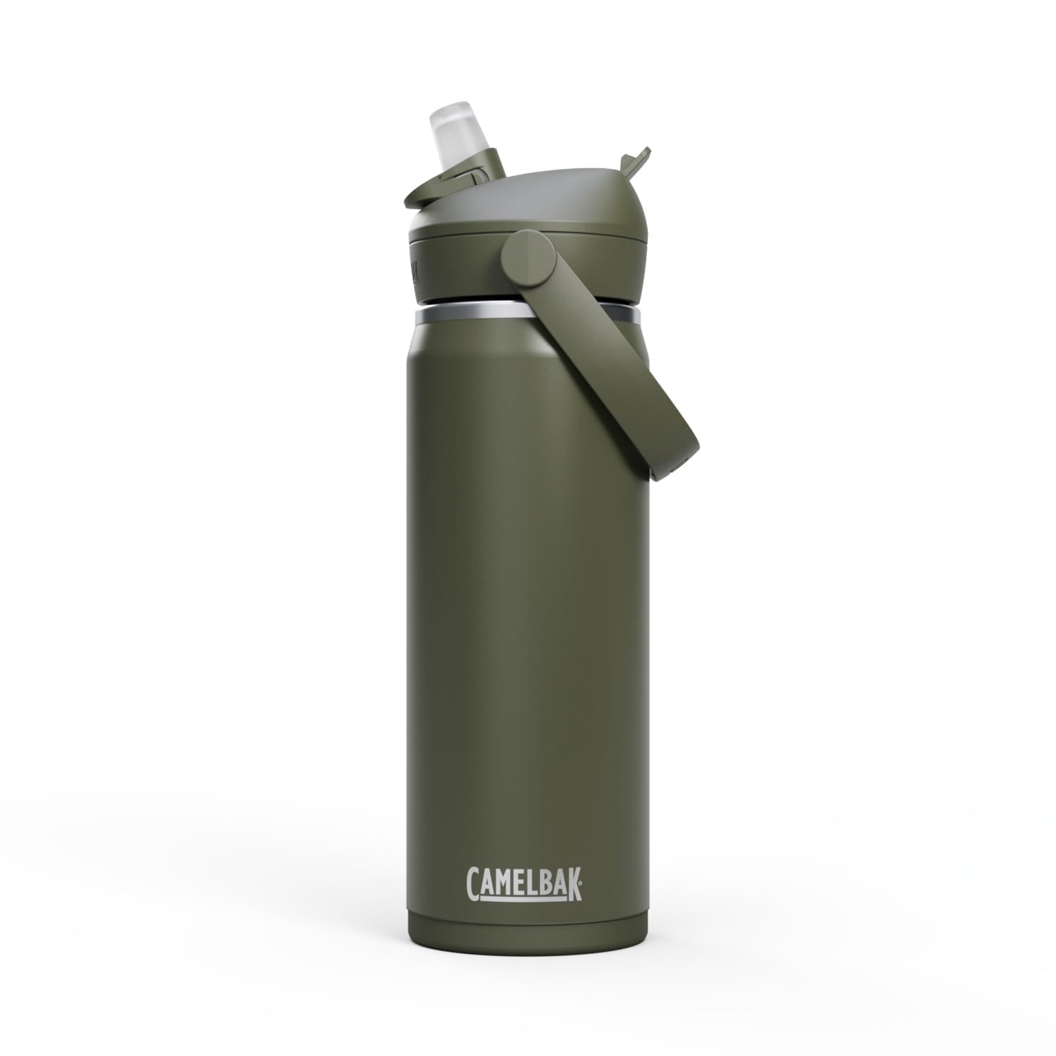 CamelBak Thrive™ Flip Straw Insulated Stainless Steel Water Bottle, 20oz, Moss - Pick 732