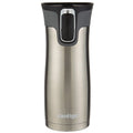 Contigo AUTOSEAL West Loop 2.0 Travel Mug, 16 oz., Stainless Steel with Black Button - Pick 605