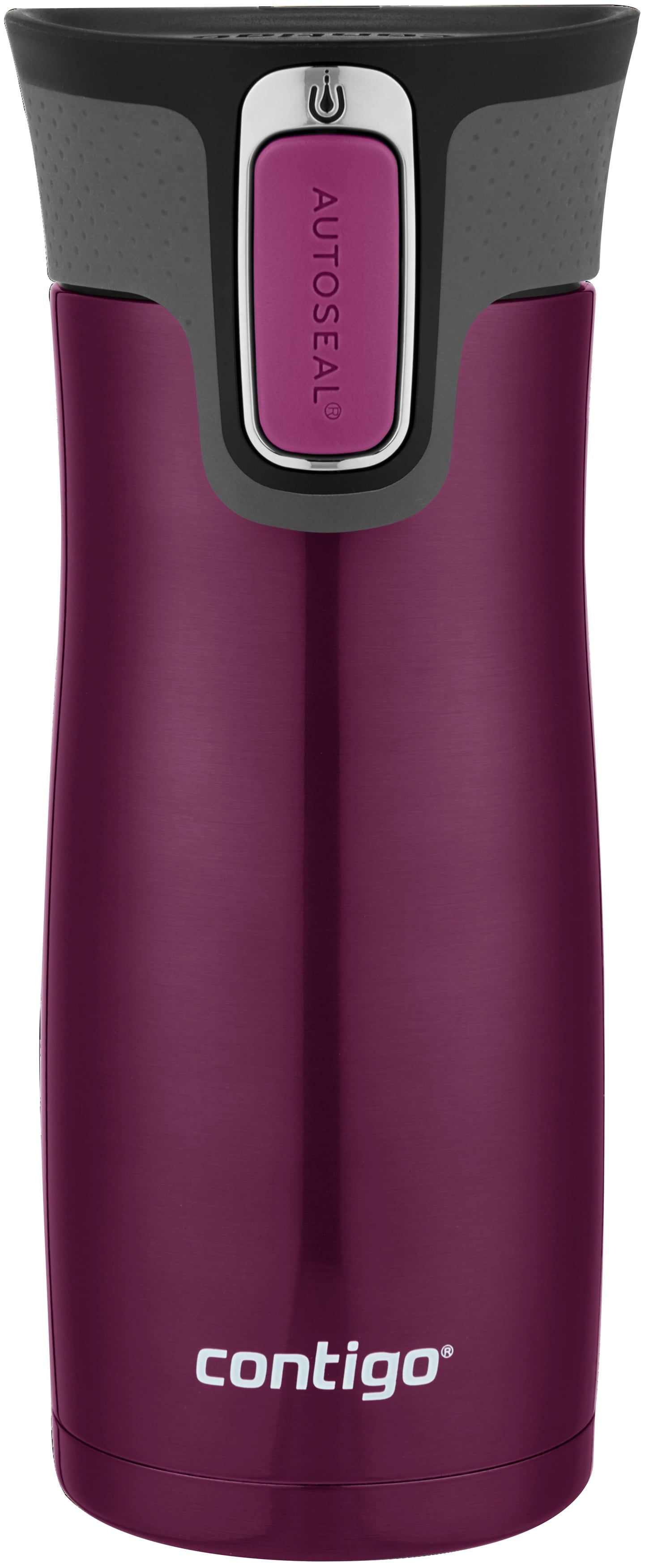 Contigo AUTOSEAL West Loop 2.0 Travel Mug, 16 oz., Stainless Steel with Black Button - Pick 605