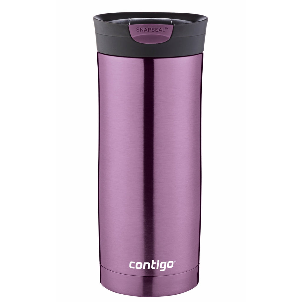 Contigo Byron Stainless Steel Travel Mug with SNAPSEAL Lid Purple Radiant Orchid, 16 fl oz. - Pick 932