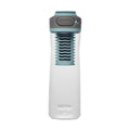 Contigo Clybourn Plastic FreeFlow Filter Water Bottle with AUTOSEAL Lid 24 oz., Salt, with Replacable Filter - Pick 986
