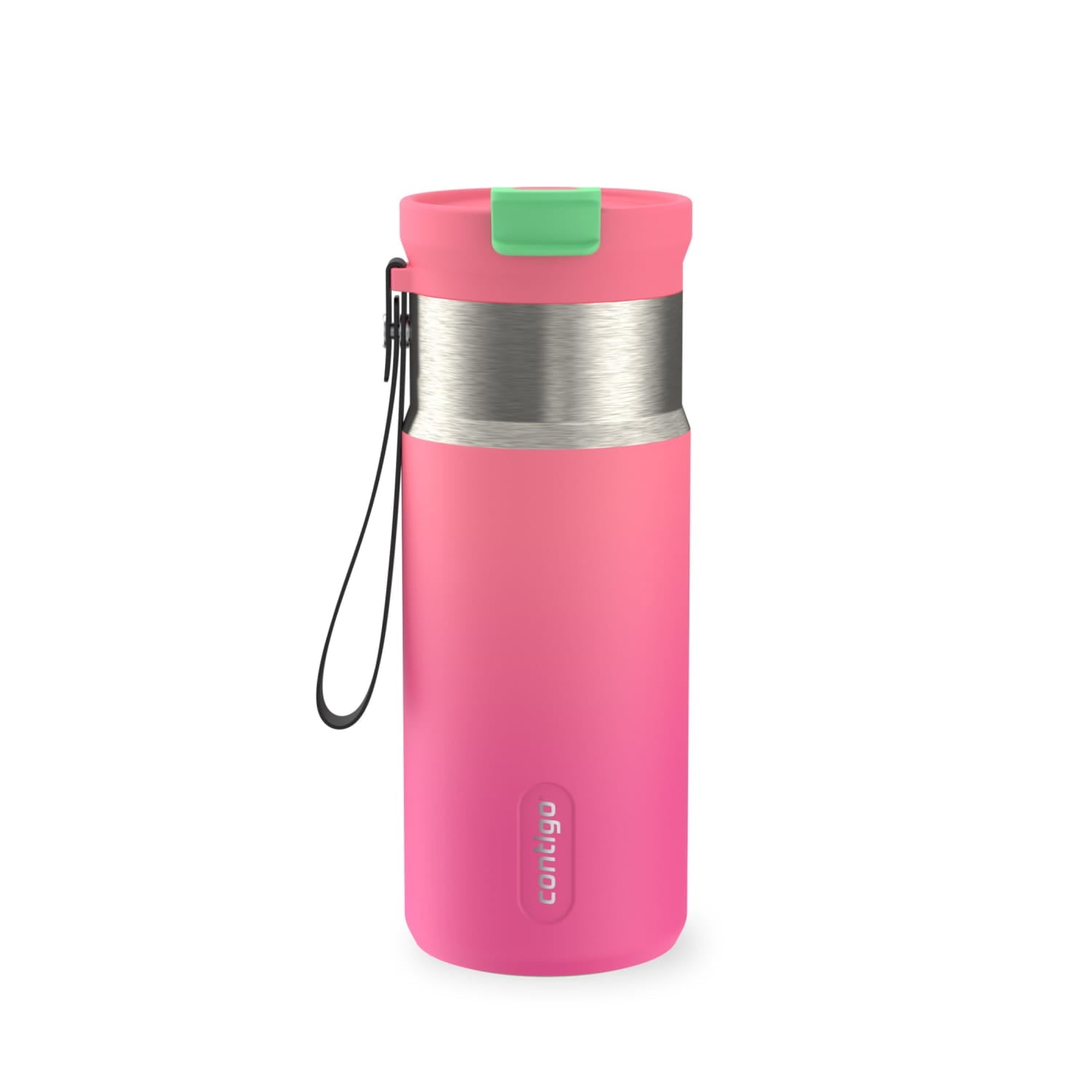 Contigo DualSip 16 oz Compact Leakproof Insulated Water Bottle with 2-Way Lid - Pick 930