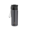 Contigo DualSip Leakproof Plastic Reusable Water Bottle with Carrying Strap, Black/Clear, 24 oz - Pick 307