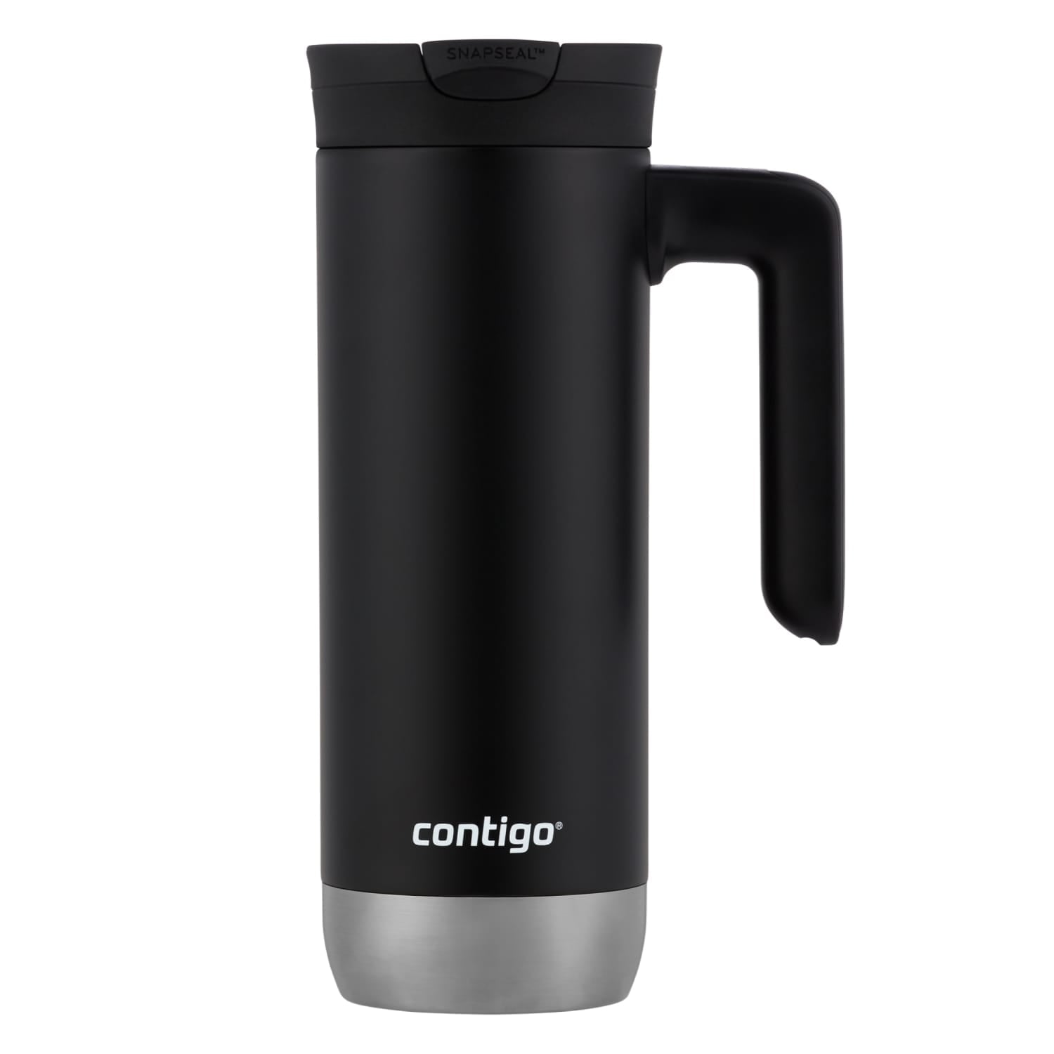 Contigo Huron 2.0 Stainless Steel Travel Mug with SNAPSEAL Lid and Handle in Black, 20 fl oz. - Pick 580